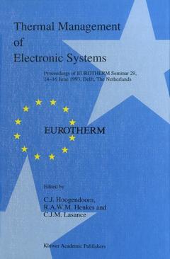 Cover of the book Thermal Management of Electronic Systems