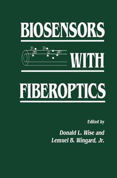 Cover of the book Biosensors with Fiberoptics