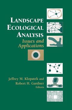 Cover of the book Landscape Ecological Analysis