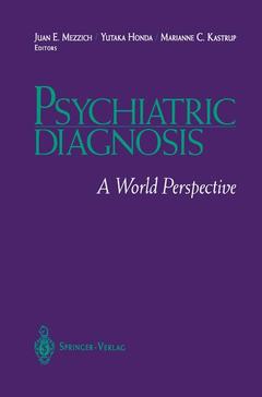 Couverture de l’ouvrage Psychiatric Diagnosis