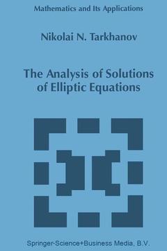 Cover of the book The Analysis of Solutions of Elliptic Equations