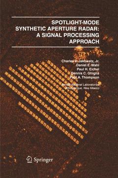 Couverture de l’ouvrage Spotlight-Mode Synthetic Aperture Radar: A Signal Processing Approach