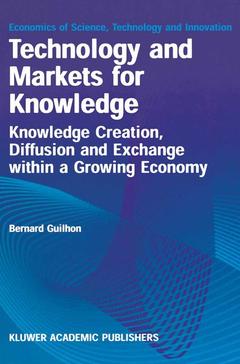 Couverture de l’ouvrage Technology and Markets for Knowledge