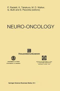 Couverture de l’ouvrage Neuro-Oncology