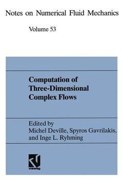 Cover of the book Computation of Three-Dimensional Complex Flows