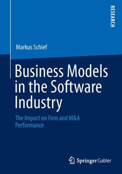 Couverture de l’ouvrage Business Models in the Software Industry