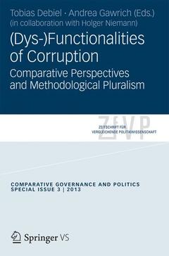 Couverture de l’ouvrage (Dys-)Functionalities of Corruption