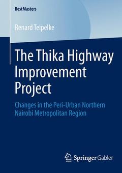 Couverture de l’ouvrage The Thika Highway Improvement Project