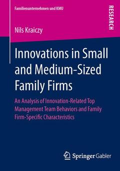 Couverture de l’ouvrage Innovations in Small and Medium-Sized Family Firms