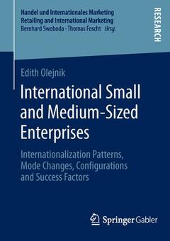 Couverture de l’ouvrage International Small and Medium-Sized Enterprises