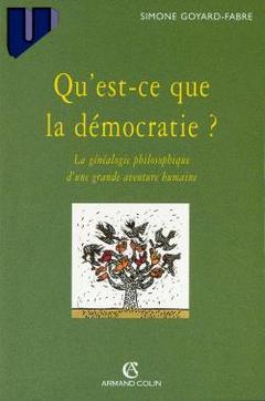 Couverture de l’ouvrage Qu'est-ce que la démocratie ?