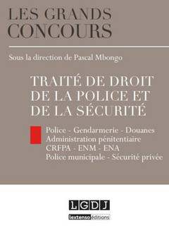 Cover of the book Traité de droit de la police et de la sécurité