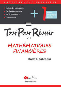 Couverture de l’ouvrage tout pour réussir en mathématiques financières