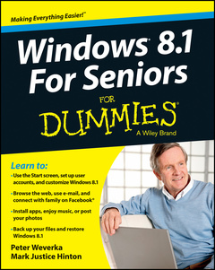 Couverture de l’ouvrage Windows 8.1 For Seniors For Dummies