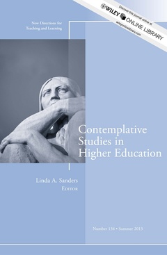 Couverture de l’ouvrage Contemplative Studies in Higher Education