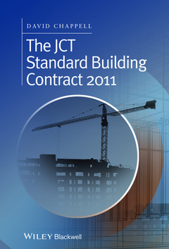 Couverture de l’ouvrage The JCT Standard Building Contract 2011