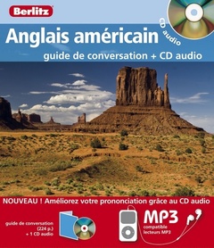 Cover of the book Americain coffret guide de conversation + cd audio