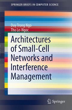Cover of the book Architectures of Small-Cell Networks and Interference Management