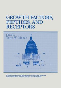 Couverture de l’ouvrage Growth Factors, Peptides, and Receptors