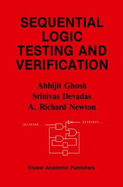 Cover of the book Sequential Logic Testing and Verification