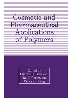 Couverture de l’ouvrage Cosmetic and Pharmaceutical Applications of Polymers