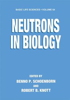Couverture de l’ouvrage Neutrons in Biology