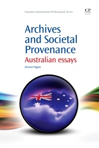 Couverture de l’ouvrage Archives and Societal Provenance