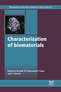 Couverture de l’ouvrage Characterization of Biomaterials