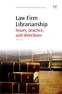Couverture de l’ouvrage Law Firm Librarianship