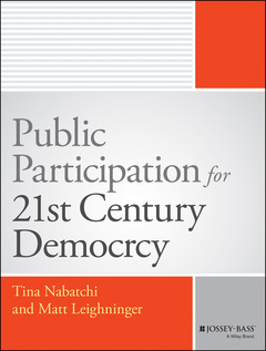 Couverture de l’ouvrage Public Participation for 21st Century Democracy