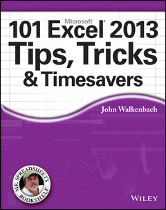 Couverture de l’ouvrage 101 Excel 2013 Tips, Tricks and Timesavers