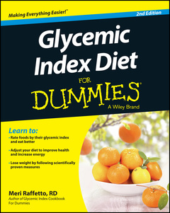 Couverture de l’ouvrage Glycemic Index Diet For Dummies