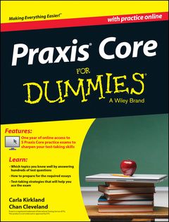 Couverture de l’ouvrage Praxis Core For Dummies, Premier Edition