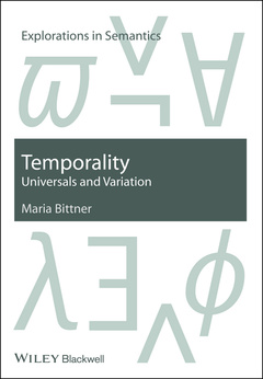 Couverture de l’ouvrage Temporality