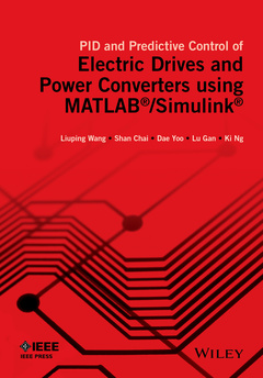 Couverture de l’ouvrage PID and Predictive Control of Electrical Drives and Power Converters using MATLAB / Simulink