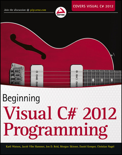 Couverture de l’ouvrage Beginning Visual C# 2012 Programming