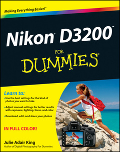 Couverture de l’ouvrage Nikon D3200 For Dummies