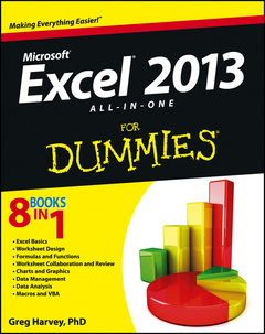 Couverture de l’ouvrage Excel 2013 All-in-One For Dummies