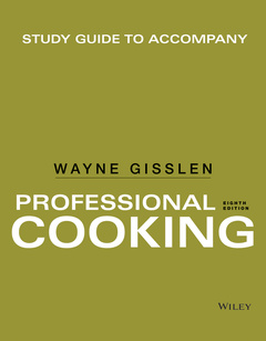 Couverture de l’ouvrage Study Guide to accompany Professional Cooking