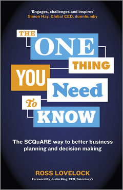 Couverture de l’ouvrage The One Thing You Need to Know