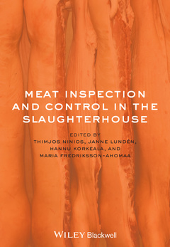 Couverture de l’ouvrage Meat Inspection and Control in the Slaughterhouse