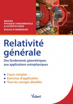 Cover of the book Relativité générale