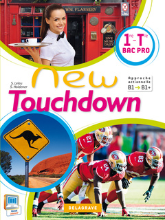 Cover of the book New Touchdown 1re, Tle Bac Pro (2014) - Manuel élève