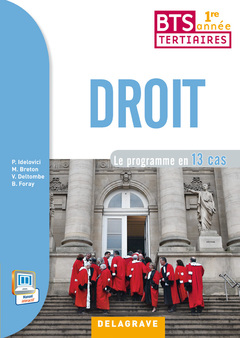 Cover of the book Droit 1e annee bts