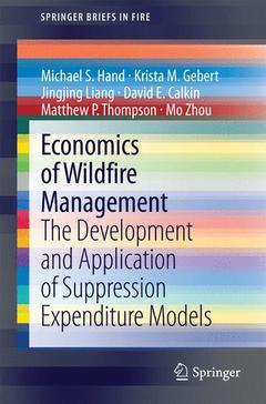Couverture de l’ouvrage Economics of Wildfire Management