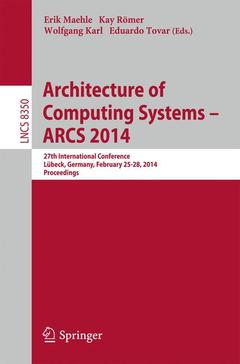Cover of the book Architecture of Computing Systems -- ARCS 2014