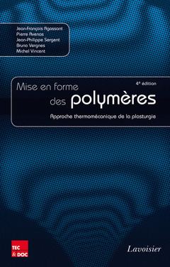 Couverture de l'ouvrage Mise en forme des polymères