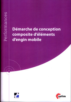 Couverture de l’ouvrage Démarche de conception composite d'éléments d'engin mobile