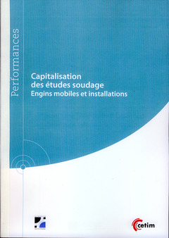 Cover of the book Capitalisation des études soudage (Réf : 9Q225)