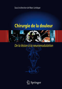 Cover of the book Chirurgie de la douleur